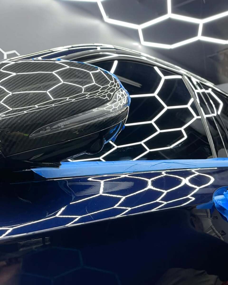 Lamborghini flawless paint correction results