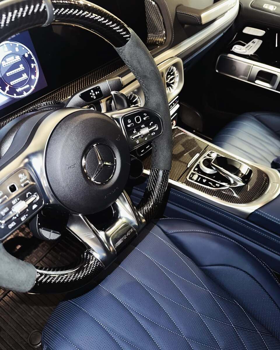 Professional Mercedes-Benz interior detailing by DA1MAMBA