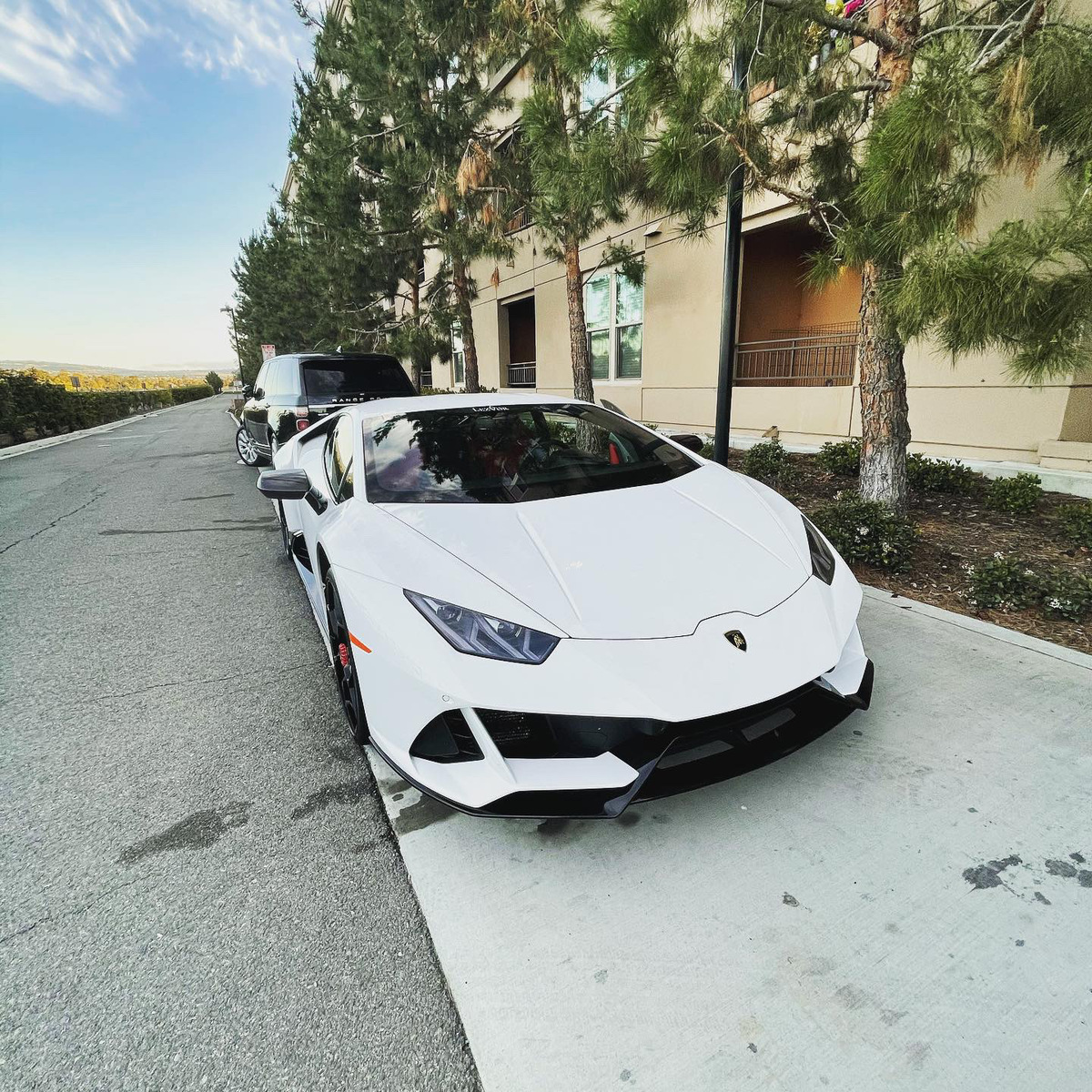 Pristine Lamborghini after professional detailing